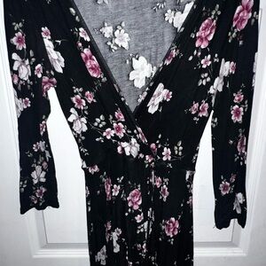 Heart & Hips Black Floral Dress